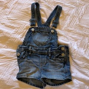 H&M heart shortalls